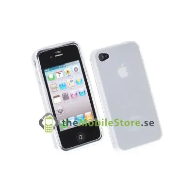FlexiCase Skal till iPhone 4 (Cloud White)