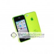 FlexiCase Skal till iPhone 4 - Hexagon (Grn)