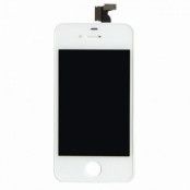 iPhone 4 Display Glas med LCD - Vit