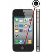 Laga Home-knapp (iPhone 4) - Svart