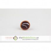 Mobilsmycke till 3.5 mm ljuduttag (Brun kaka)