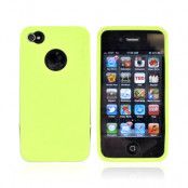 Ringke Silikonskal med Bumper till iPhone 4 (Gul)