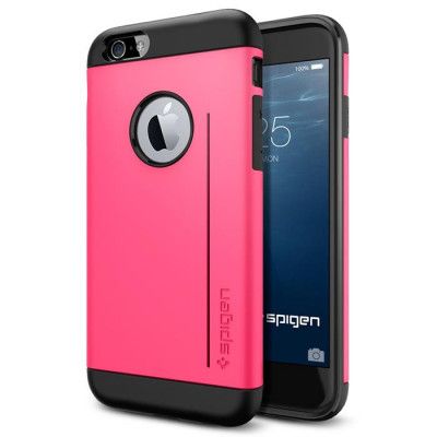 SPIGEN Slim Armor S Skal till Apple iPhone 6/6S  (Magenta)