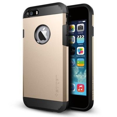 SPIGEN Tough Armor Skal till Apple iPhone 6/6S (Gold)
