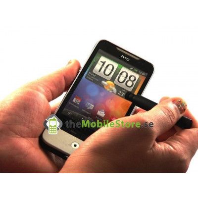 Stylus Penna till iPhone 4, Desire HD, Desire, i9000, X10, X8 (Svart)