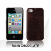 Zenus MASSTIGE  BAR SKAL tilI iPHONE4/4S (SVART-CHOCO)