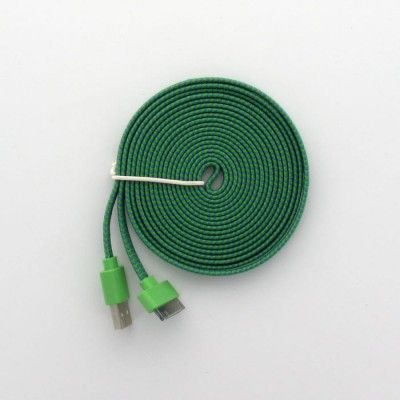 3 meter trasselfri USB kabel laddare iPhone 44s iPad 2,3 3 meter trasselfri USB kabel laddare iPhone 44s iPad 2,3