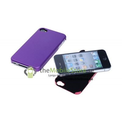 Aluminium Metal skal till iPhone 4S/4 (Svart)