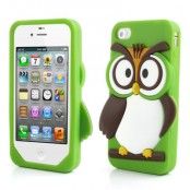 Angry Owl Skal till iPhone 4 / 4S (Grön)