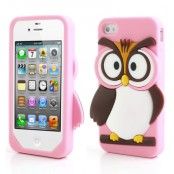 Angry Owl Skal till iPhone 4 / 4S (Rosa)