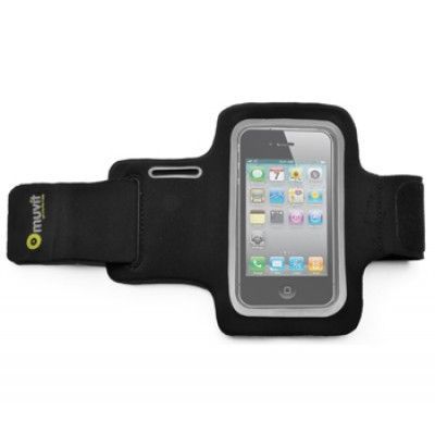 Muvit Sportarmband iPhone 4S/4 Sv