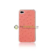 Baksideskal till Apple iPhone 4S/4 (OSTRIG ROSA)