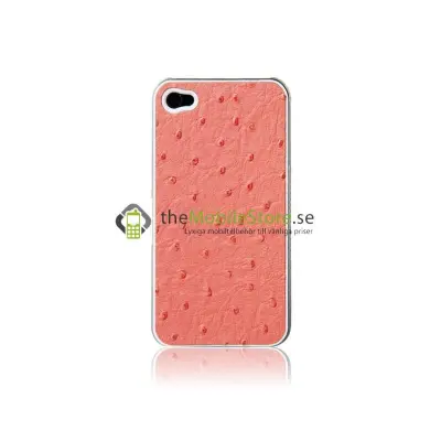 Baksideskal till Apple iPhone 4S/4 (OSTRIG ROSA)