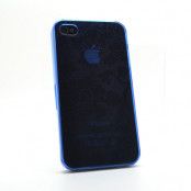 Baksidesskal till iPhone 4/4S (Blå)