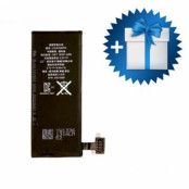 Ersättningsbatteri till iPhone 4S - 1430 mAh