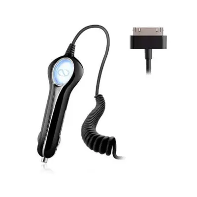 Naztech billaddare till iPod/iPad iPhone 4/4S (Svart)