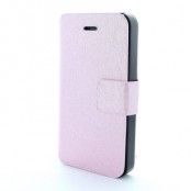 Book mobilväska till iPhone 4S/4 (Rosa)