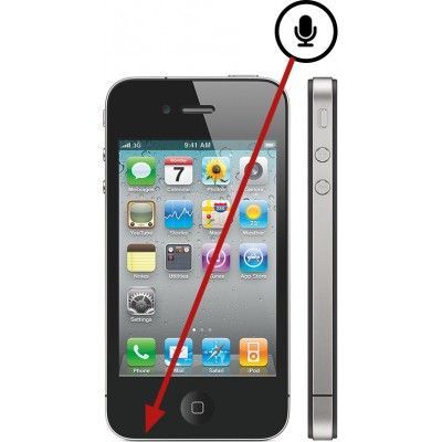 Byte av Samtalsmikrofon (iPhone 4S)