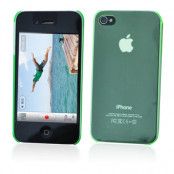 Crystal Baksideskal till iPhone 4S/4 (Grön)