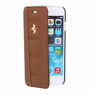 Ferrari 458 fodral till iPhone 6 - Camel