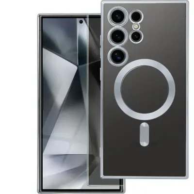 Galaxy S25 Edge Mobilskal Magsafe Electro Mag - Silver