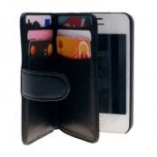 Gear Plånboksväska 3,0 till iPhone 4/4S - Svart