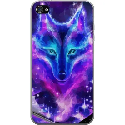 Mobilskal till Apple iPhone 4s med Neon Varg