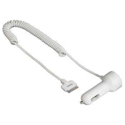 HAMA Laddare som passar iPhone 3GS/4/4S 12V vit 30pin