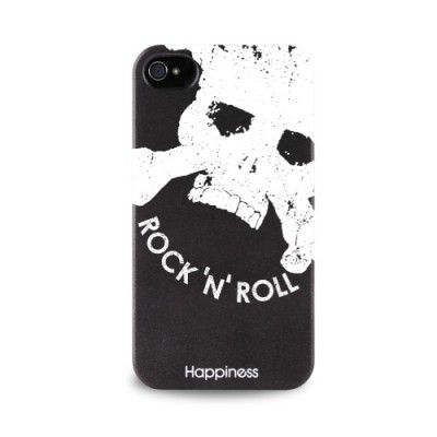 Happiness iPhone 4/4S Rock 'N' Roll - Svart