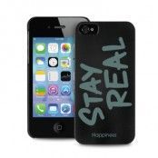 Happiness Urban Cover iPhone 4/4S Stay Real - Svart