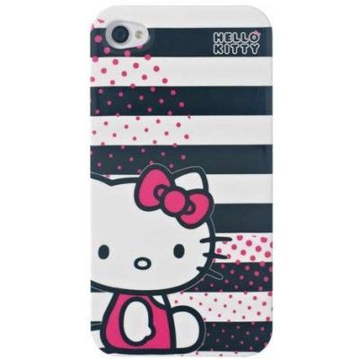 Hello Kitty - Happy Stripes (iPhone 4/4S)