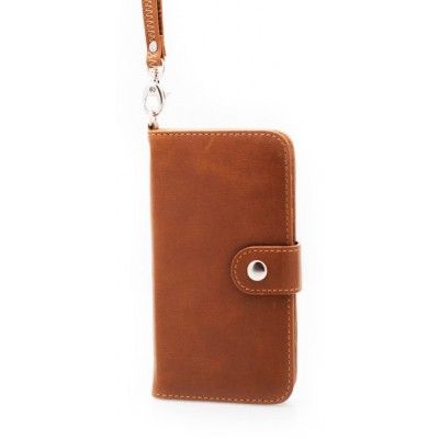 iDeal of Sweden Leather Wallet (iPhone 4/4S) - Brun