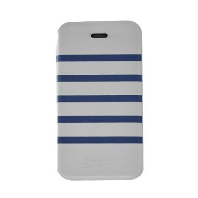 JPG Folio Case iPhone 4/4S Marine - Vit/Blå