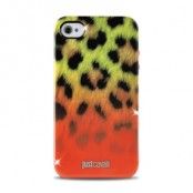 Just Cavalli Cover iPhone 4/4S ""MACRO LEOPARD"" Röd