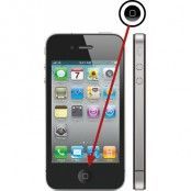 Laga Home-knapp (iPhone 4S) - Svart