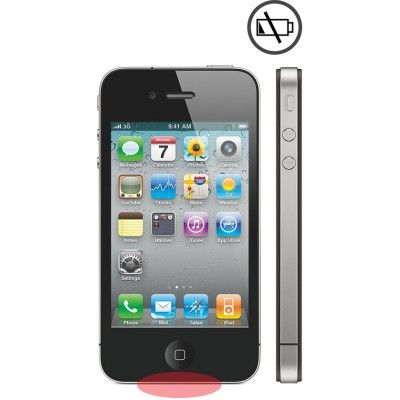 Laga Laddningskontakt (iPhone 4S) - Svart