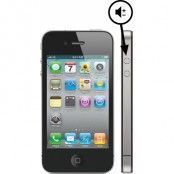 Laga Volymknappar (iPhone 4S) - Svart