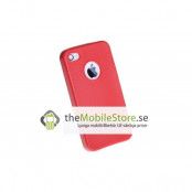 Leather Pattern Baksideskal till iPhone 4S/4