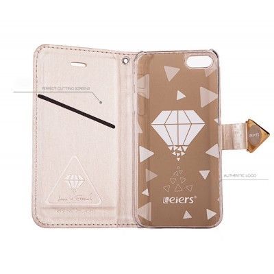 Leiers Eternal Plånboksfodral till Apple iPhone 5C - Rosa