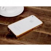 LOVE MEI 0,7mm Thin Aluminum Metal Bumper till Apple iPhone 4S/4 (Gold)