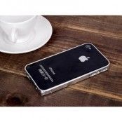 LOVE MEI 0,7mm Thin Aluminum Metal Bumper till Apple iPhone 4S/4 (Silver)