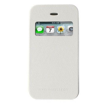 Mercury Bumper View Fodral till Apple iPhone 4S/4 (Vit)