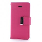 Mercury Rich Diary Plånboksfodral till Apple iPhone 4S/4 (Magenta)