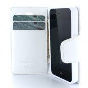Mercury Sonata Plånboksfodral till Apple iPhone 4S - 4 (Vit)