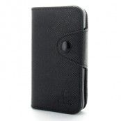 MLT Plånboksfodral till Apple iPhone 4S - iPhone 4 (Svart)