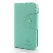 MLT Plånboksfodral till Apple iPhone 4S - iPhone 4 (Turkos)