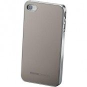MOMO Design titanium, skal för iPhone 4/4S, silver