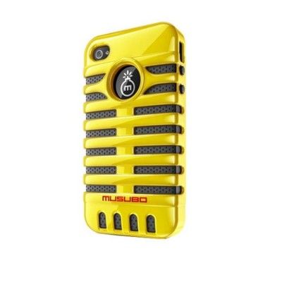 Musubo Skal till Apple iPhone 4/4S - Gul