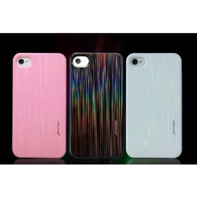 Nillkin Dynamic Baksideskal tillApple iPhone 4 /4s + Skärmskydd (Svart)