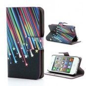 Printed Plånboksfodral till iphone 4/4S - Shooting Stars